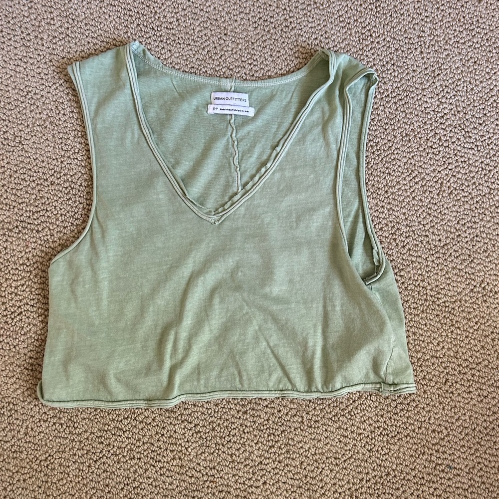 Urban Outfitters Light Green Tank